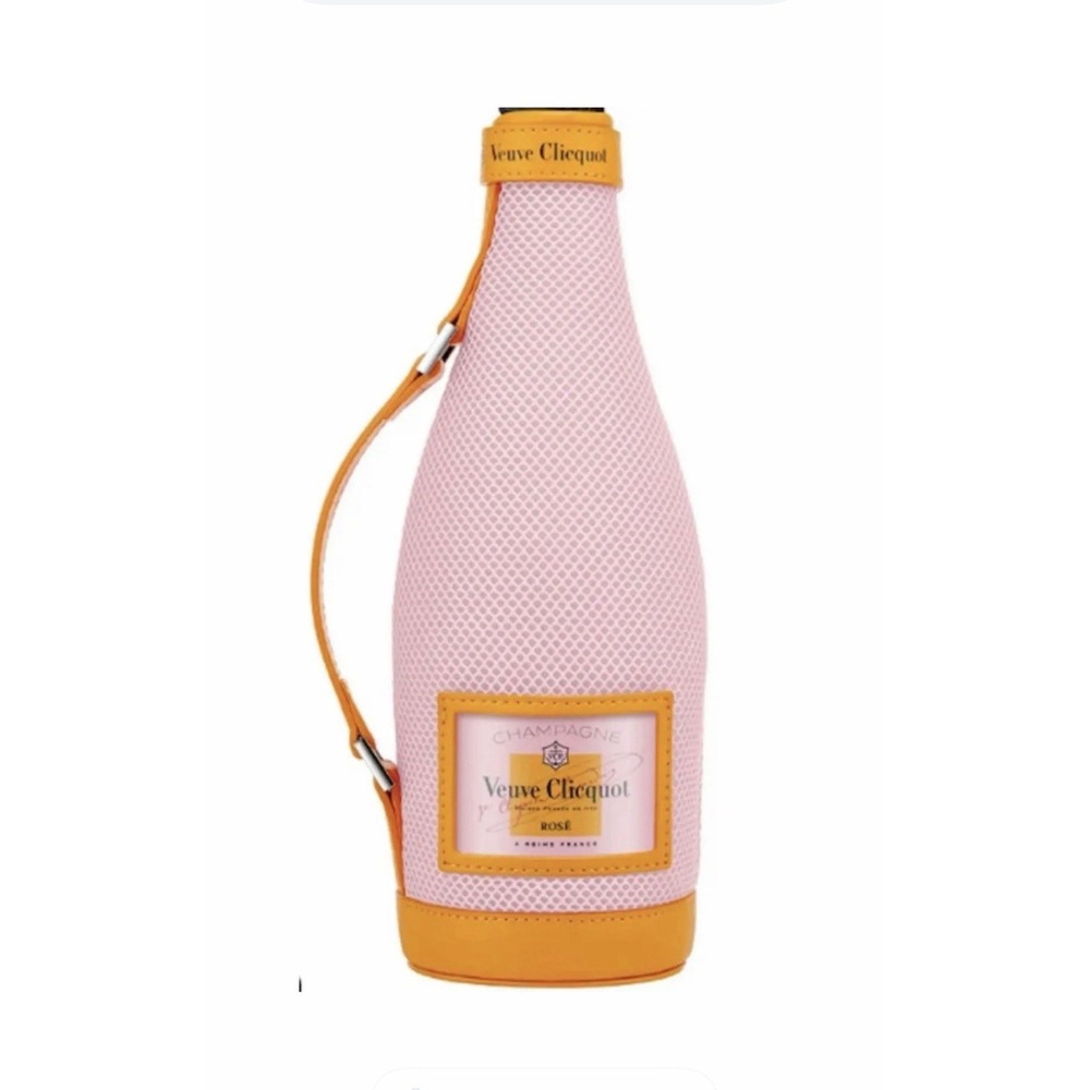 VEUVE CLICQUOT Pink Rose Champagne Insulated Tote Bag ICE JACKET Limited Edition